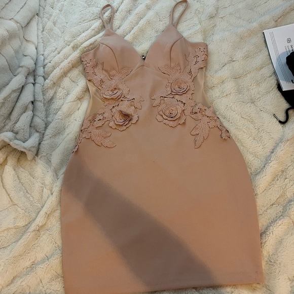 Nude Pink Dress - Picture 1 of 2